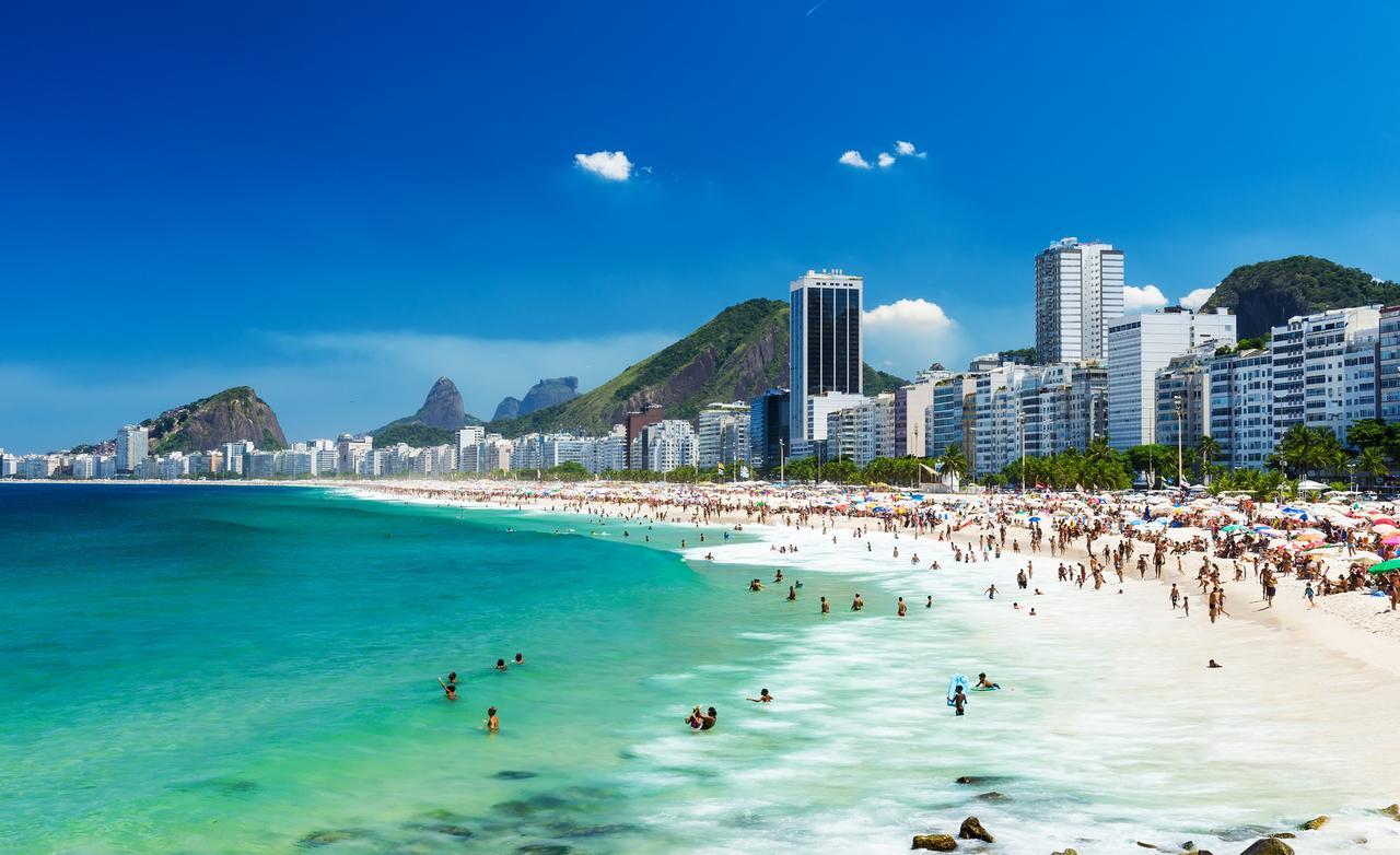 Copacabana, Mirante Do Azul Mar Rio de Janeiro Eksteriør bilde
